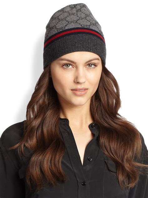 gucci women's knit hat|gucci hat women price.